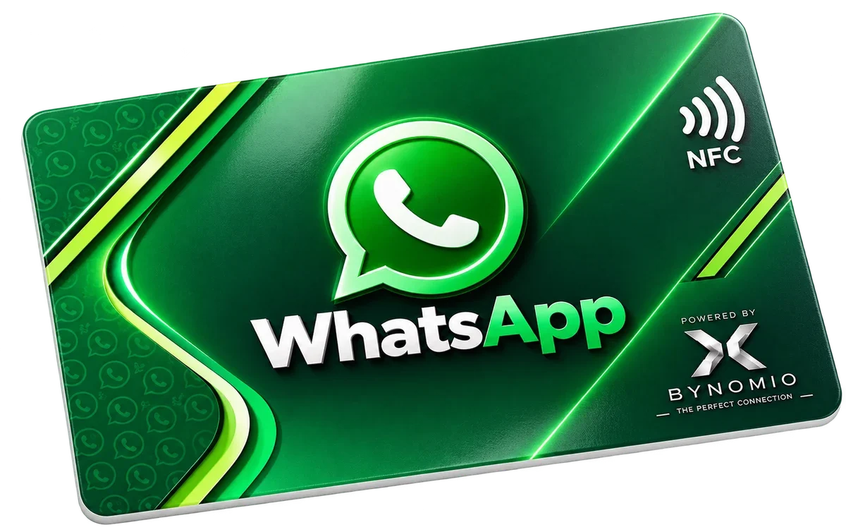 BYNOMIO CARD WhatsApp, frente